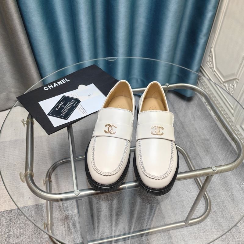 Ch*el leather shoes